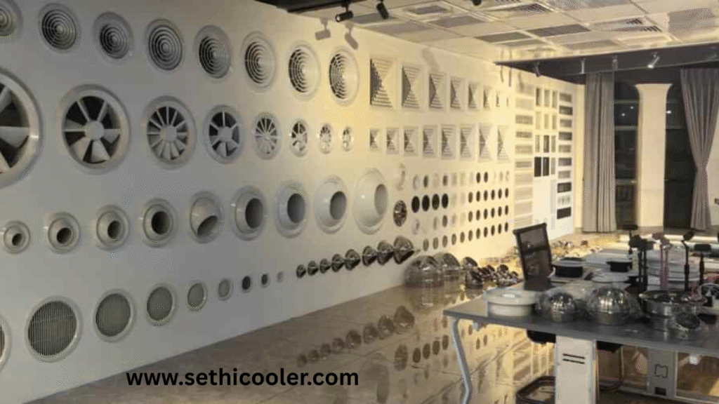 Ducting grill-sethi cooler